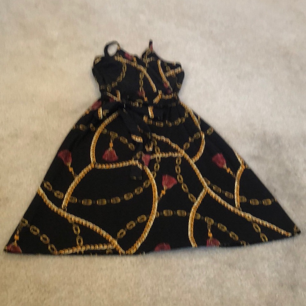 Socialite Spaghetti Strap Dress. - Picture 2 of 7